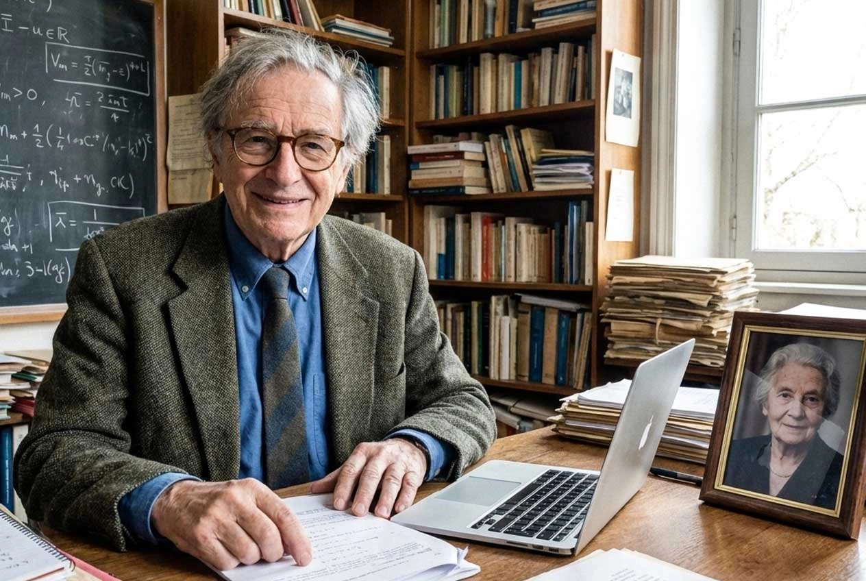 Professor Ashford during the interview